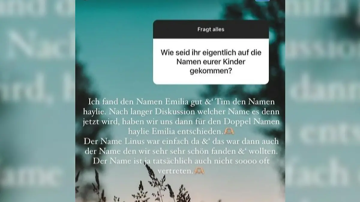 Lavinia Wollny beantwortet bei Instagram Fanfragen.