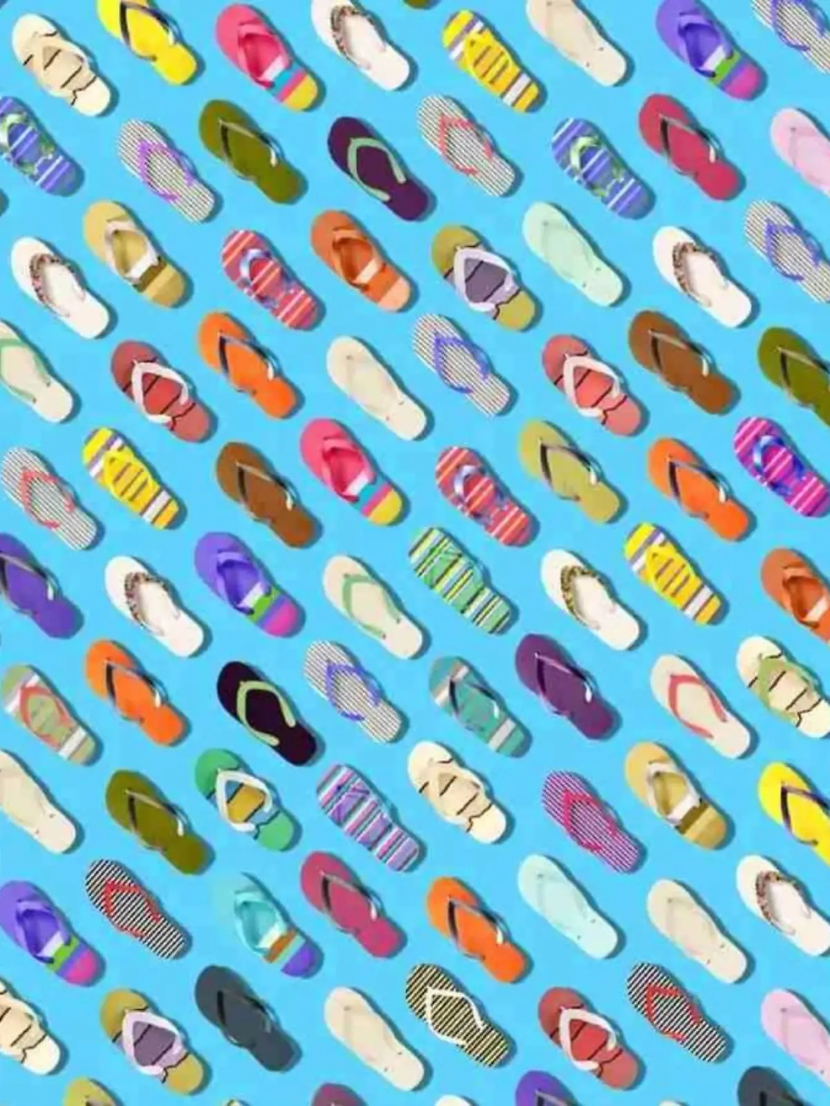 Suchbild Flip-Flops Aubergine