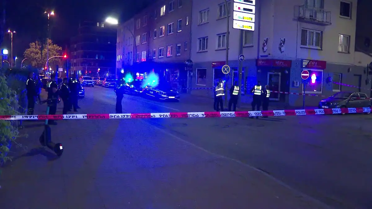 An dieser Kreuzung in Harburg ereignete sich die tödliche Messerattacke.