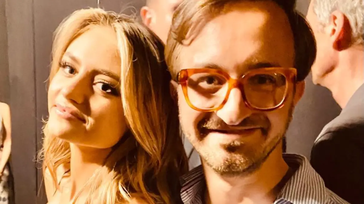 Matthäus Ruffa mit Leni Klum