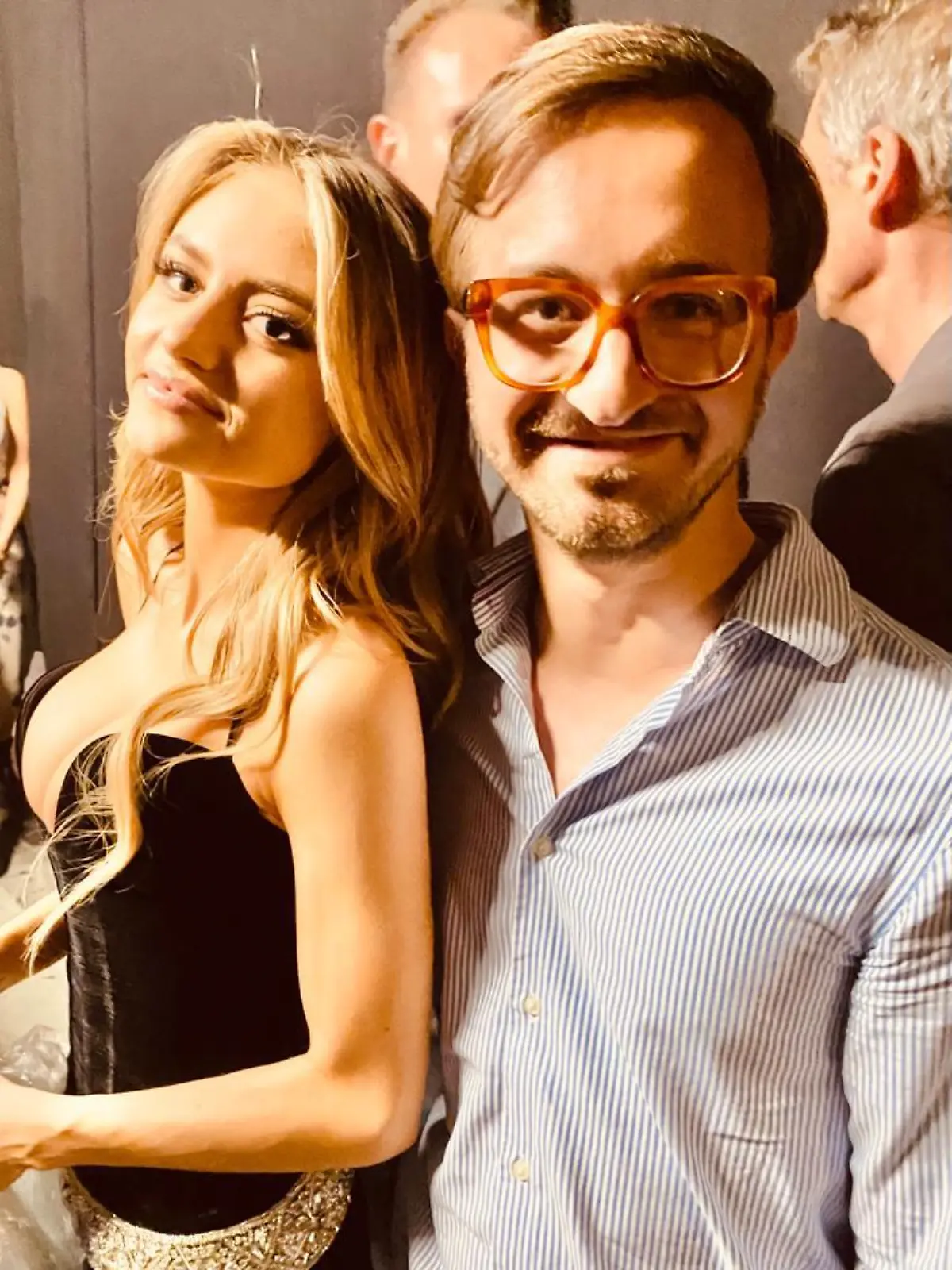 Matthäus Ruffa mit Leni Klum