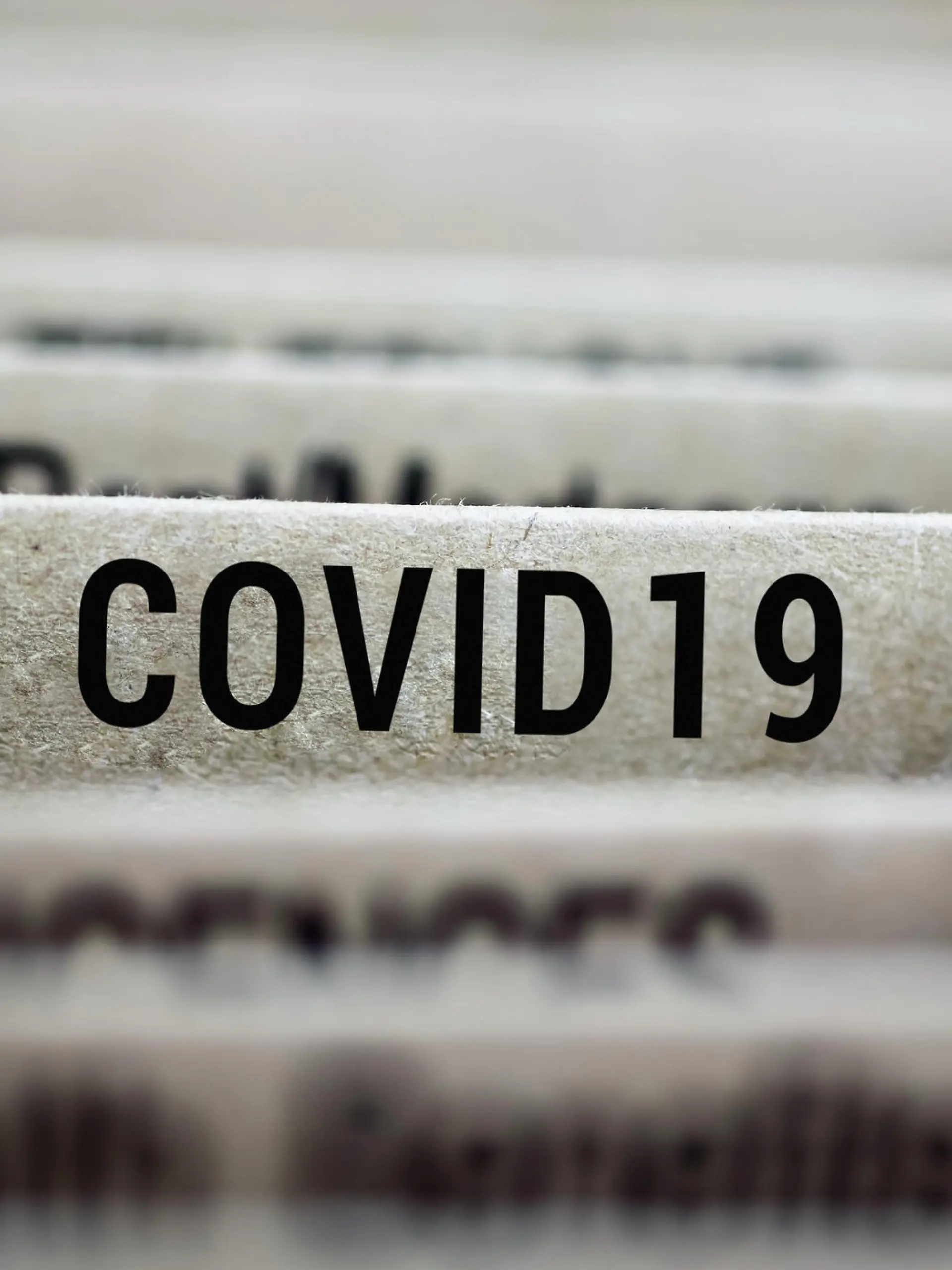 Folder of Coronavirus covid19 2019 nCoV outbreak