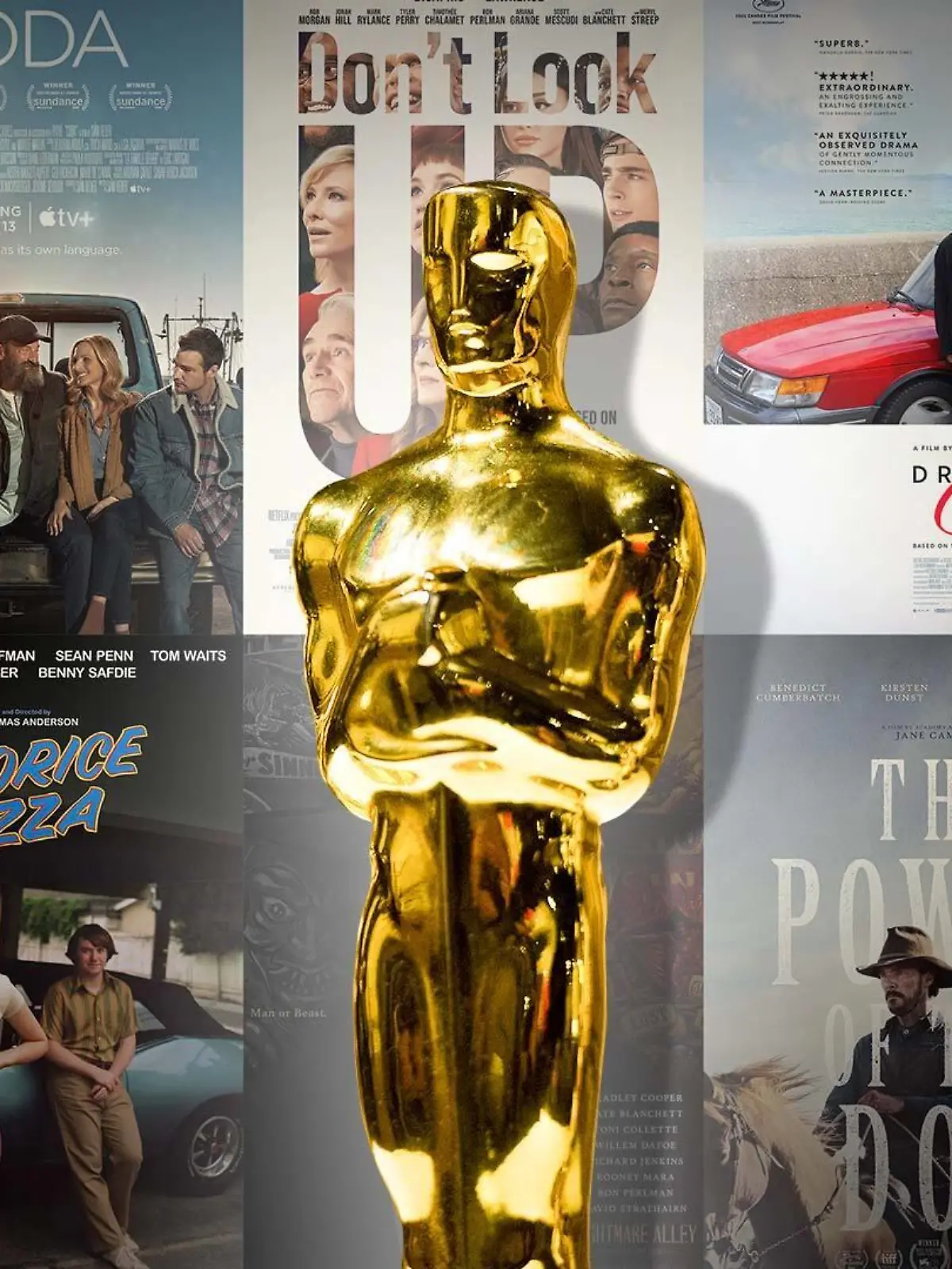Die zehn Filme, die in der Kategorie "Bester Film" ins Oscar-Rennen gehen