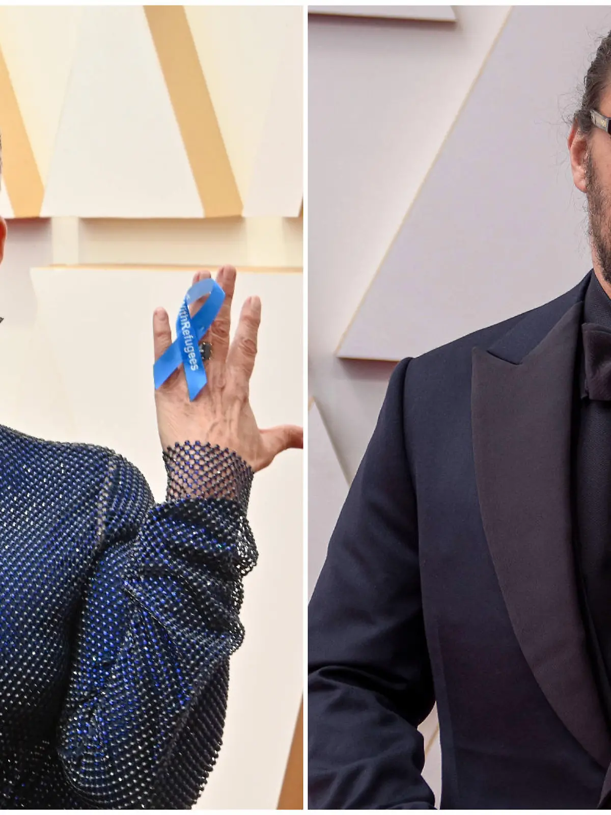 Oscars 2022: Jamie Lee Curtis und Jason Momoa auf dem Roten Teppich