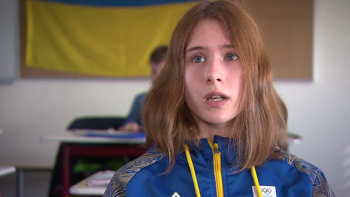 Ukrainische Schülerin Kristina hatte es anfangs nicht leicht in Deutschland.