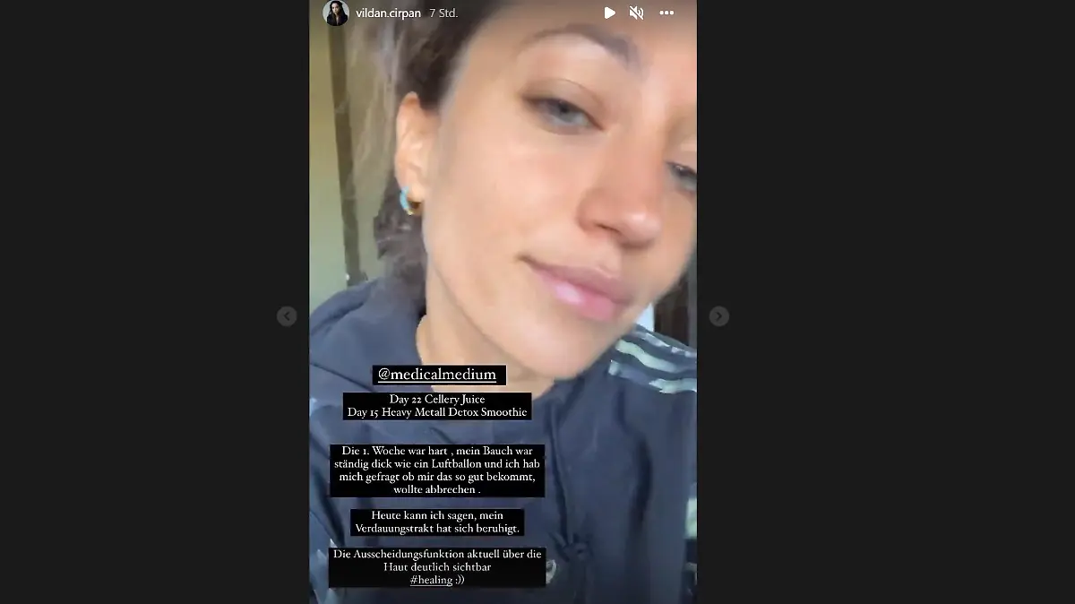 Vildan Cirpan lässt ihre Follower auf Instagram an ihrer Ernährungsumstellung teilhaben.