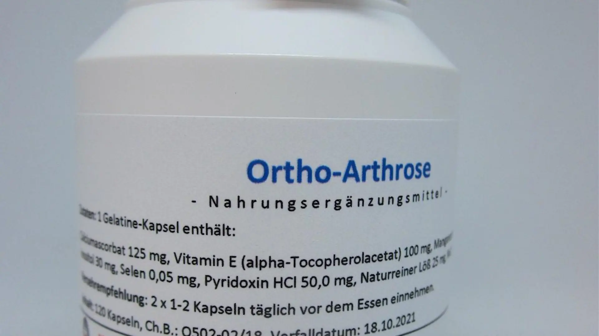 Produktwarnung