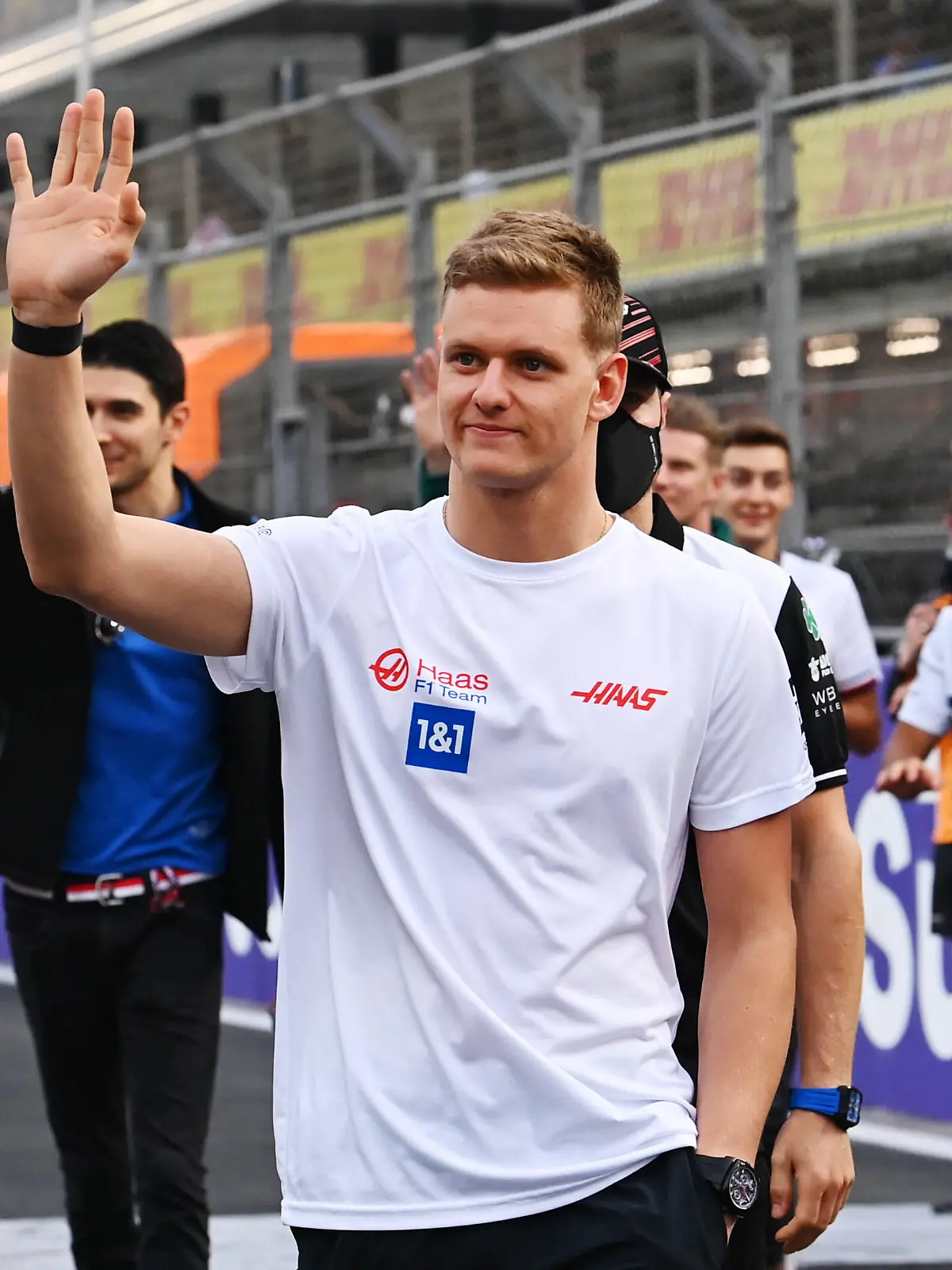 Formula 1 2022: Saudi Arabian GP JEDDAH STREET CIRCUIT, SAUDI ARABIA - MARCH 27: Mick Schumacher, Haas during the Saudi Arabian GP at Jeddah Street Circuit on Sunday March 27, 2022 in Jeddah, Saudi Arabia. Photo by Mark Sutton / Sutton Images Images PUBLICATIONxINxGERxSUIxAUTxHUNxONLY GP2202_140032MS1_3139