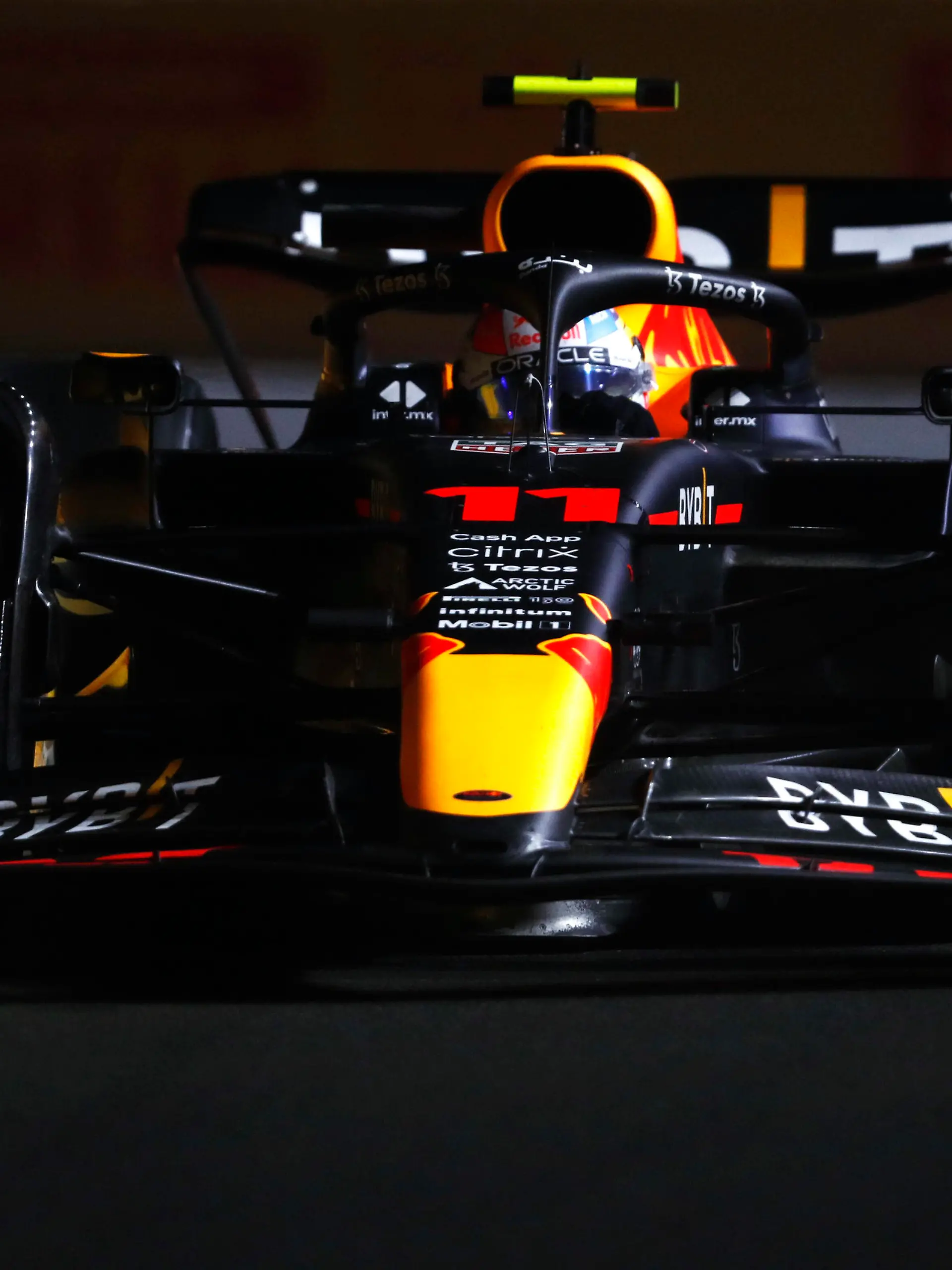  Formula 1 2022: Saudi Arabian GP JEDDAH STREET CIRCUIT, SAUDI ARABIA - MARCH 25: Sergio Perez, Red Bull Racing RB18 during the Saudi Arabian GP at Jeddah Street Circuit on Friday March 25, 2022 in Jeddah, Saudi Arabia. Photo by Carl Bingham / LAT Images Images PUBLICATIONxINxGERxSUIxAUTxHUNxONLY GP2202_191152_X4I6385