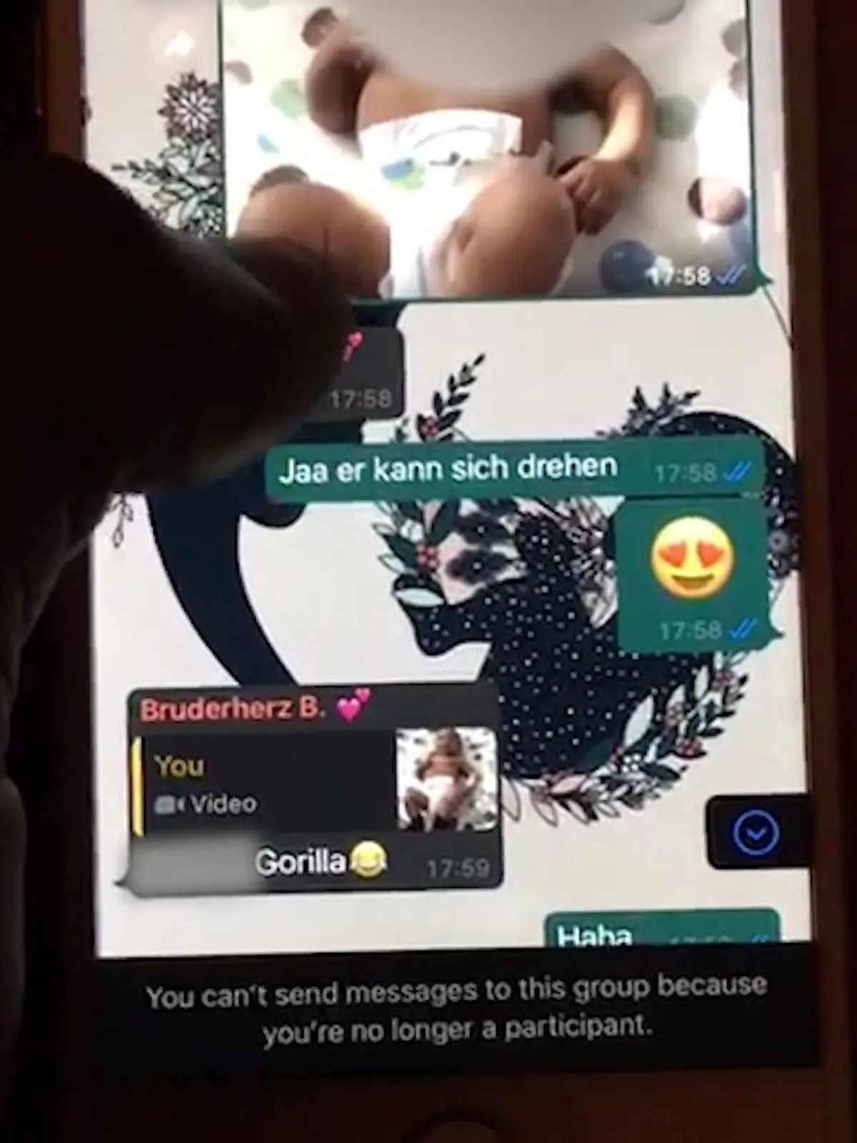 Ein Vater mit ghanaischen Wurzeln aus Osnabrück ist geschockt: Sein Baby wurde als "Gorilla" bezeichnet