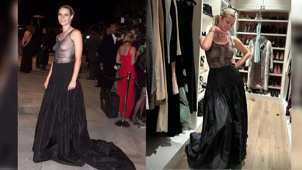 Gwyneth Paltrows Tochter Apple Martin bedient sich an Mamas gut gefülltem Kleiderschrank.