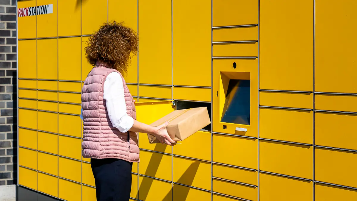 Packstation der DHL