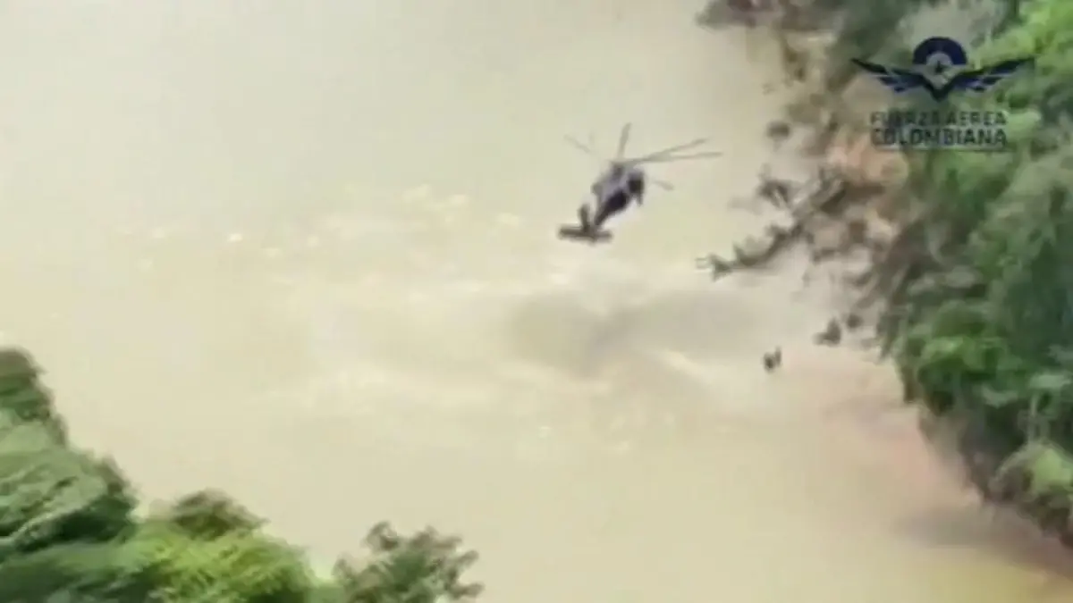 In Not geraten! Zwei Deutsche aus Amazonas-Fluss gerettet Rettungsaktion in Kolumbien