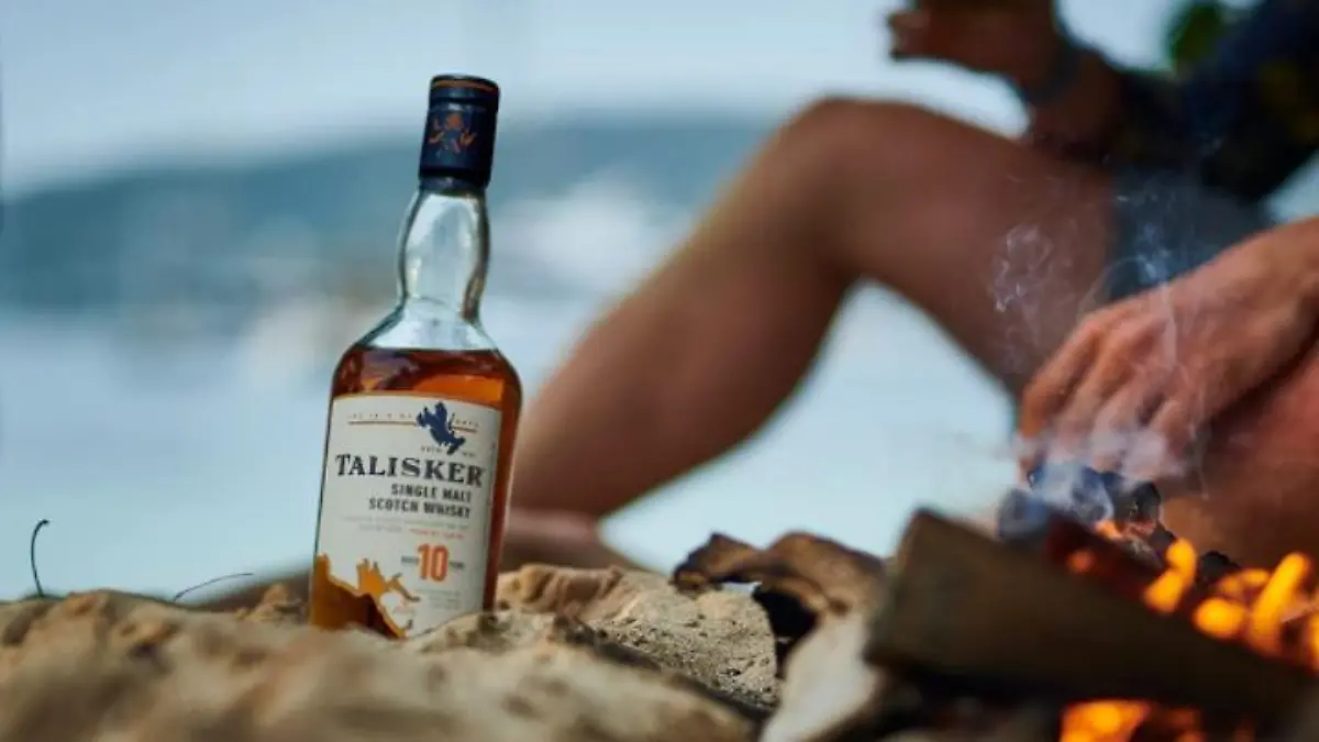 Talisker-Whisky 10 Jahre.