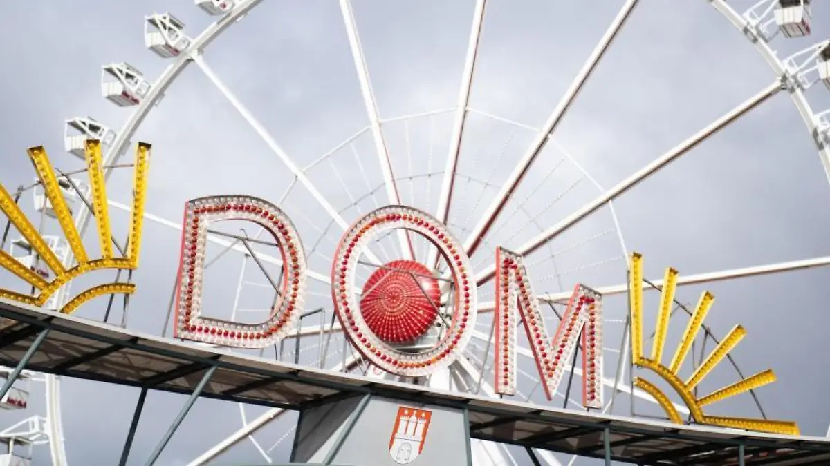 Das Riesenrad auf dem Hamburger Dom