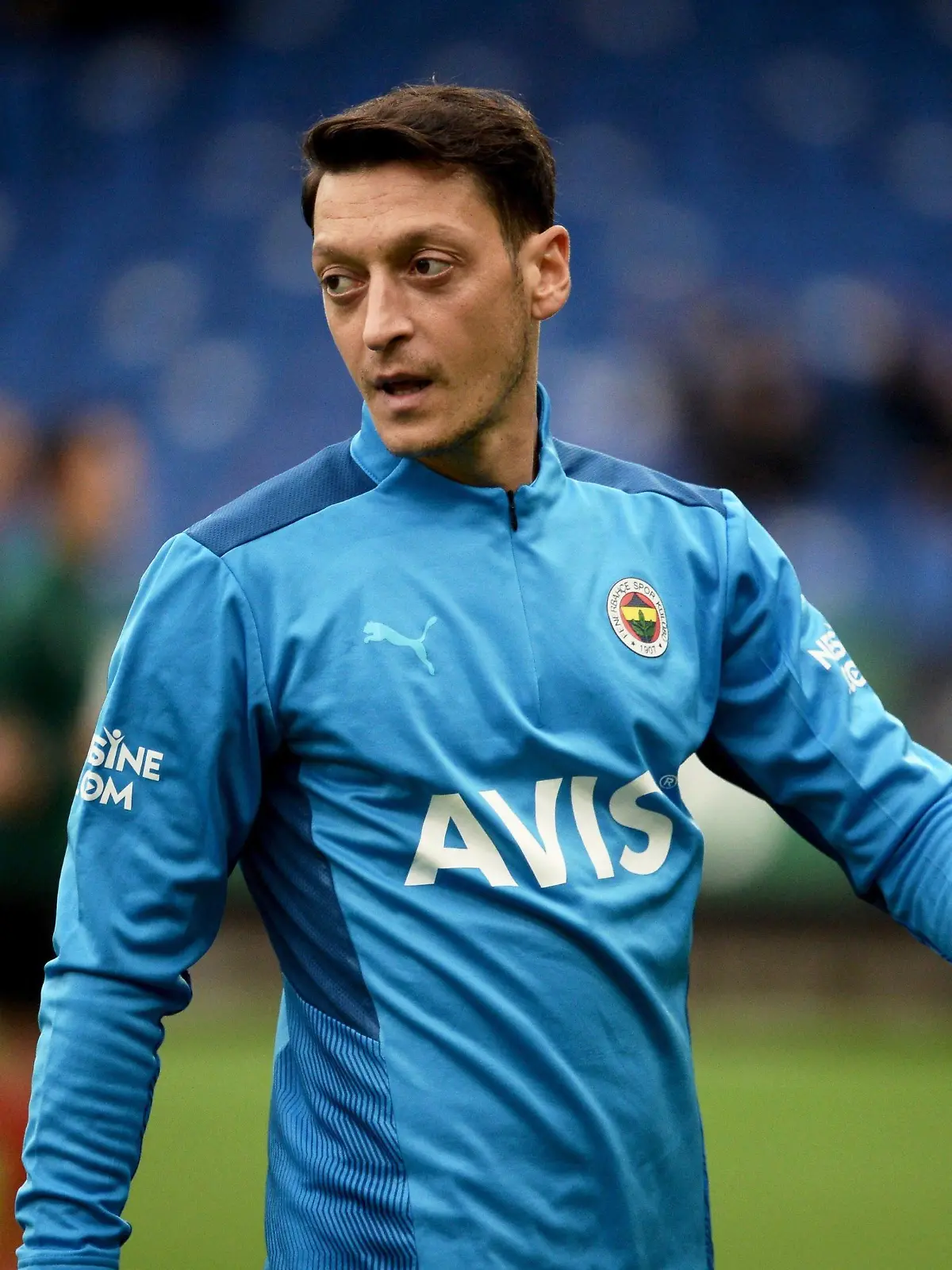 Fußball, EL Playoff, HJK Helsinki - Fenerbahce Istanbul Mesut Özil of Fenerbahce warms up before the football UEFA Europa League play-off match between HJK and Fenerbahce in Helsinki, Finland on August 26, 2021. Helsinki Finland LKFTVX20210826183911EWUM PUBLICATIONxNOTxINxSUIxAUTxFRAxKORxJPNxSWExNORxFINxDENxNED Copyright: xMikkoxStigx