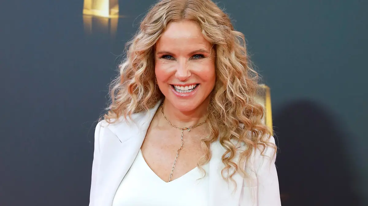 Katja Burkard bei der Verleihung des Deutschen Fernsehpreises 2021 im Tanzbrunnen. Köln, 16.09.2021