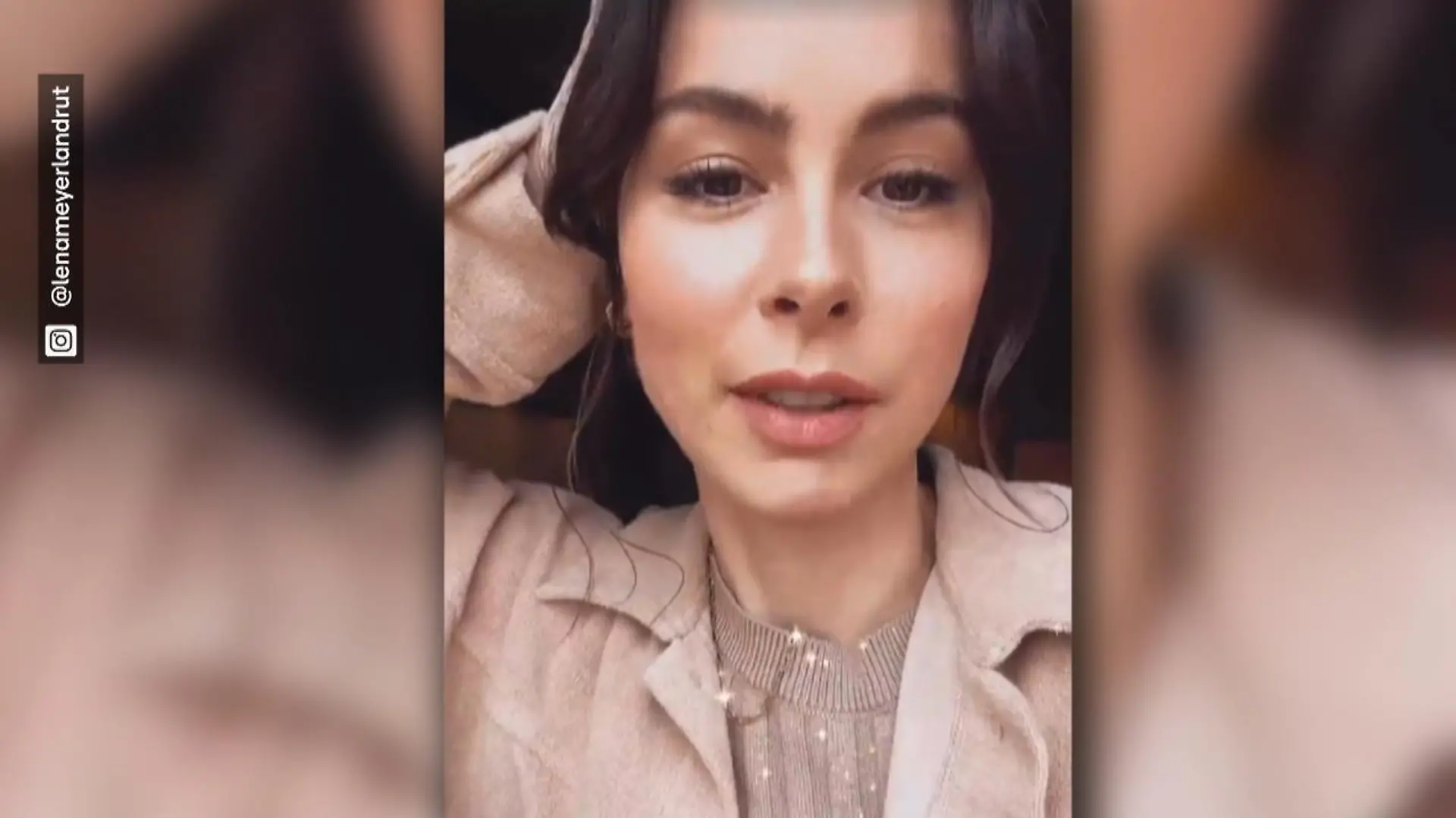 Lena Meyer Landrut ist gerade für ein Shooting in Portugal.
