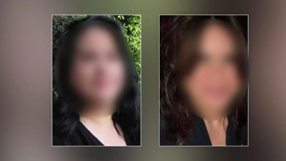Bilder der beiden toten Schwestern Lila Ammouri und Susan Frazier.