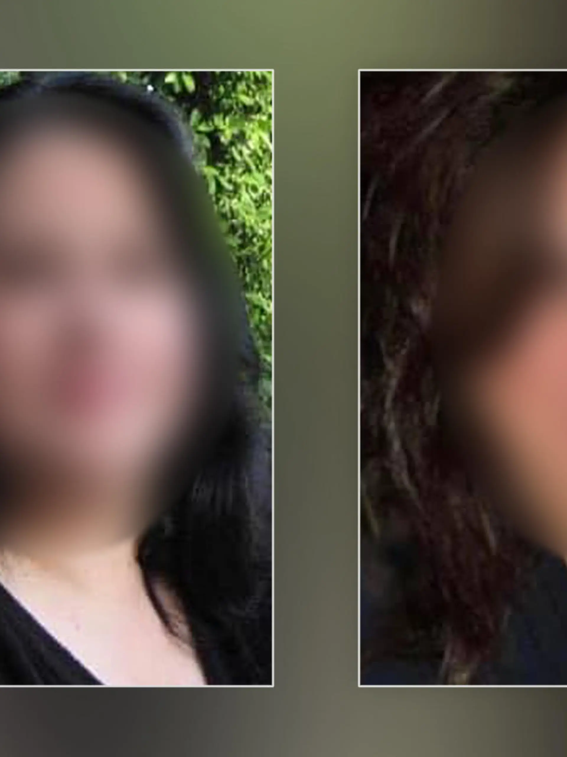Bilder der beiden toten Schwestern Lila Ammouri und Susan Frazier.