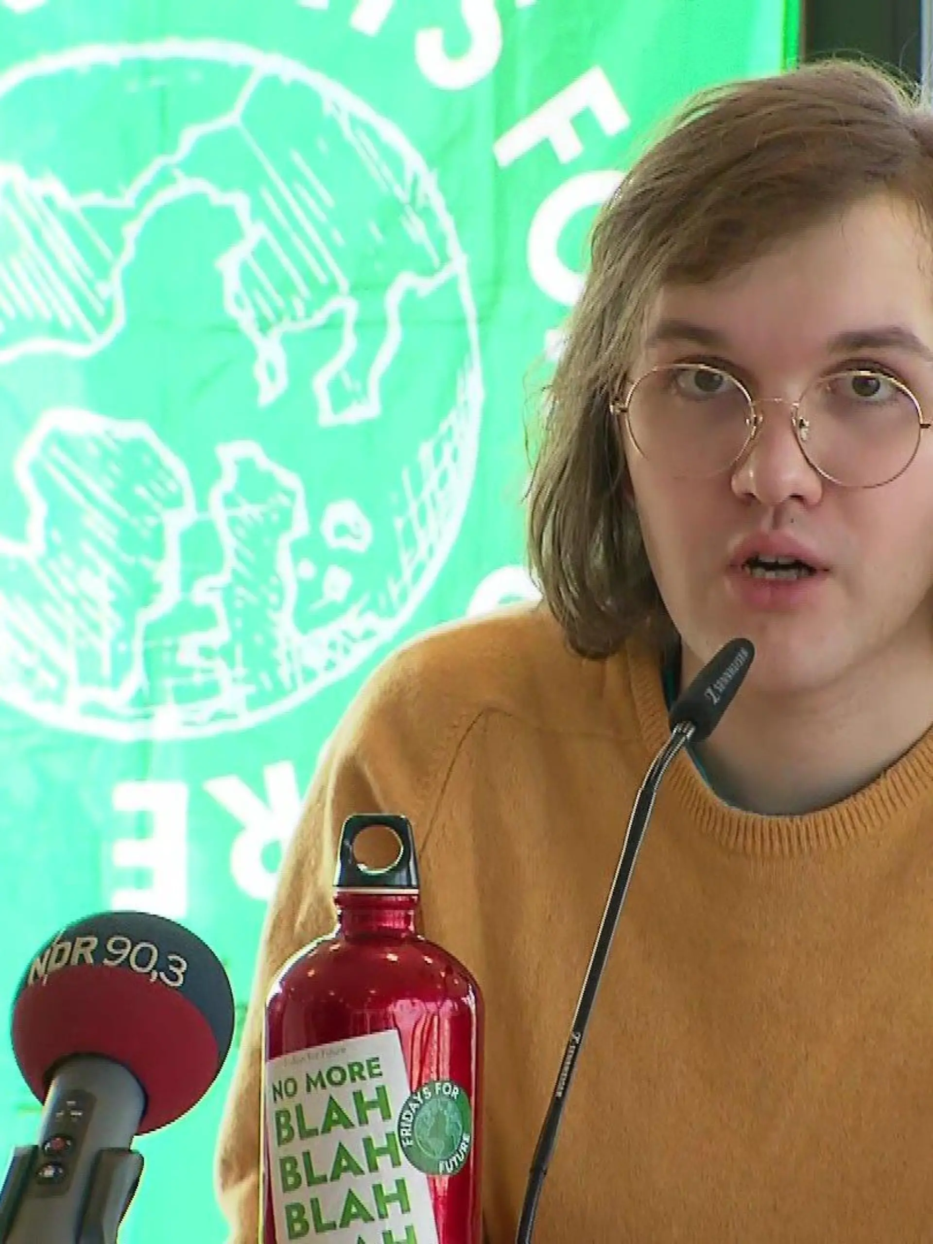 Ilyess El Kortbi ist Aktivist bei der ukrainischen Fridays for Future-Bewegung.