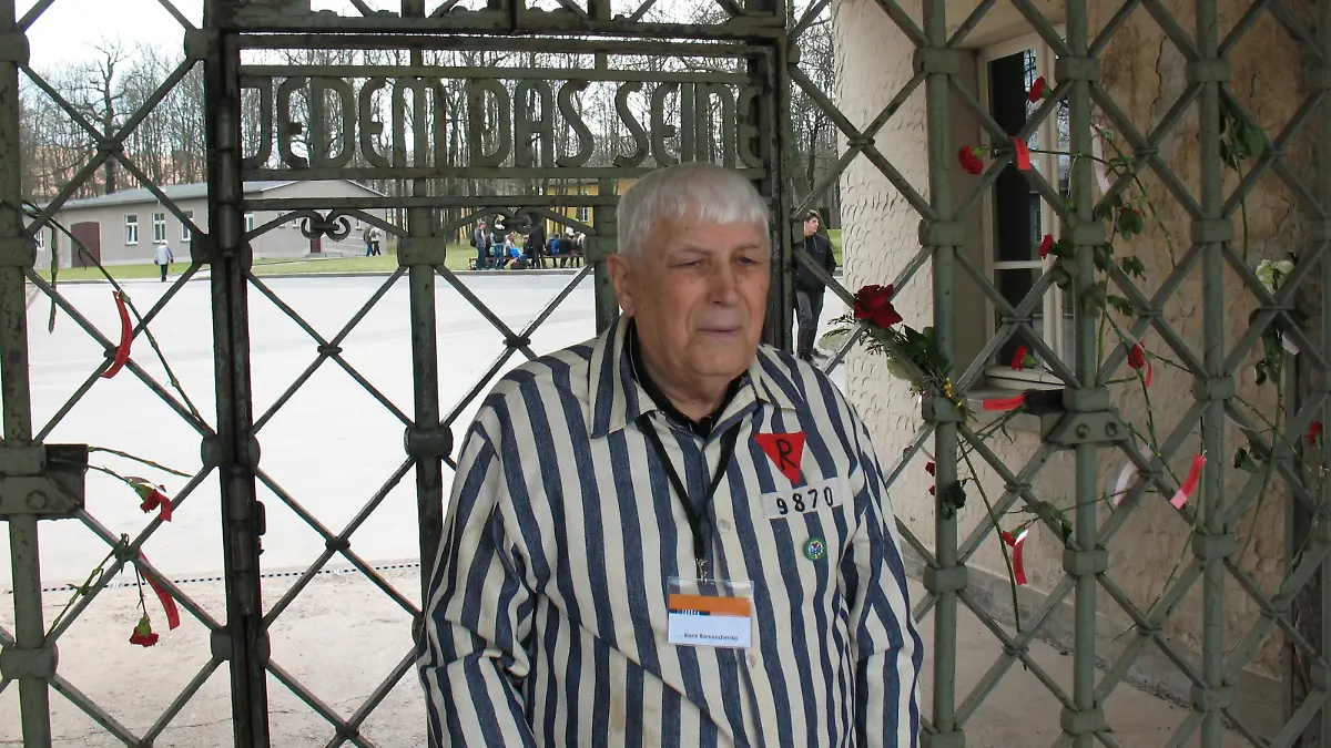 Bild von Holocaust-Überlebendem Boris Romantschenko