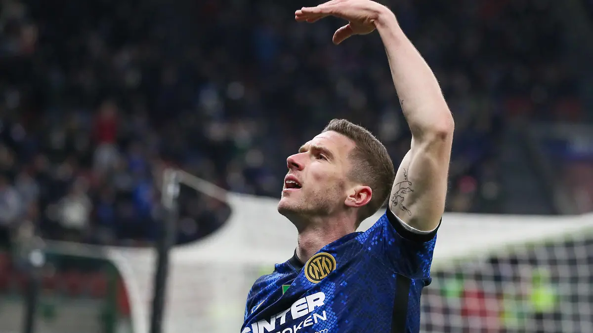 IPP20220304 Football - soccer: Serie A, Inter Mailand - US Salernitana, Robin Gosens dell Inter esulta dopo un gol Verwendung nur in Deutschland - GERMANY ONLY *** IPP20220304 Football soccer Serie A, Inter Milan US Salernitana, Robin Gosens dell Inter esulta dopo un gol Use only in Germany GERMANY ONLY PUBLICATIONxINxGERxONLY