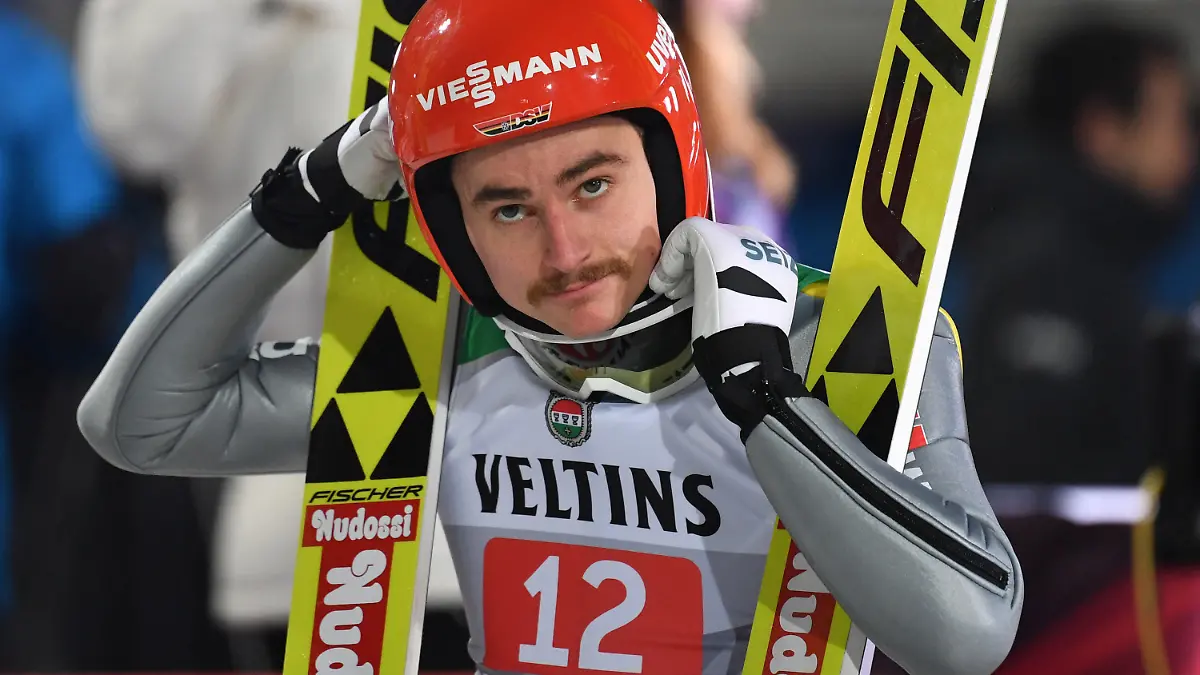 Vorschau 68.Vierschanzentournee 2019/ 2020. Archivfoto; Richard FREITAG (GER), Gestik,skeptisch, Aktion,Einzelbild,angeschnittenes Einzelmotiv,Halbfigur,halbe Figur. Skispringen,67.Internationale Vierschanzentournee 2018/19. Auftaktspringen in Oberstdorf,Erdinger Arena, am 30.12.2018. Â