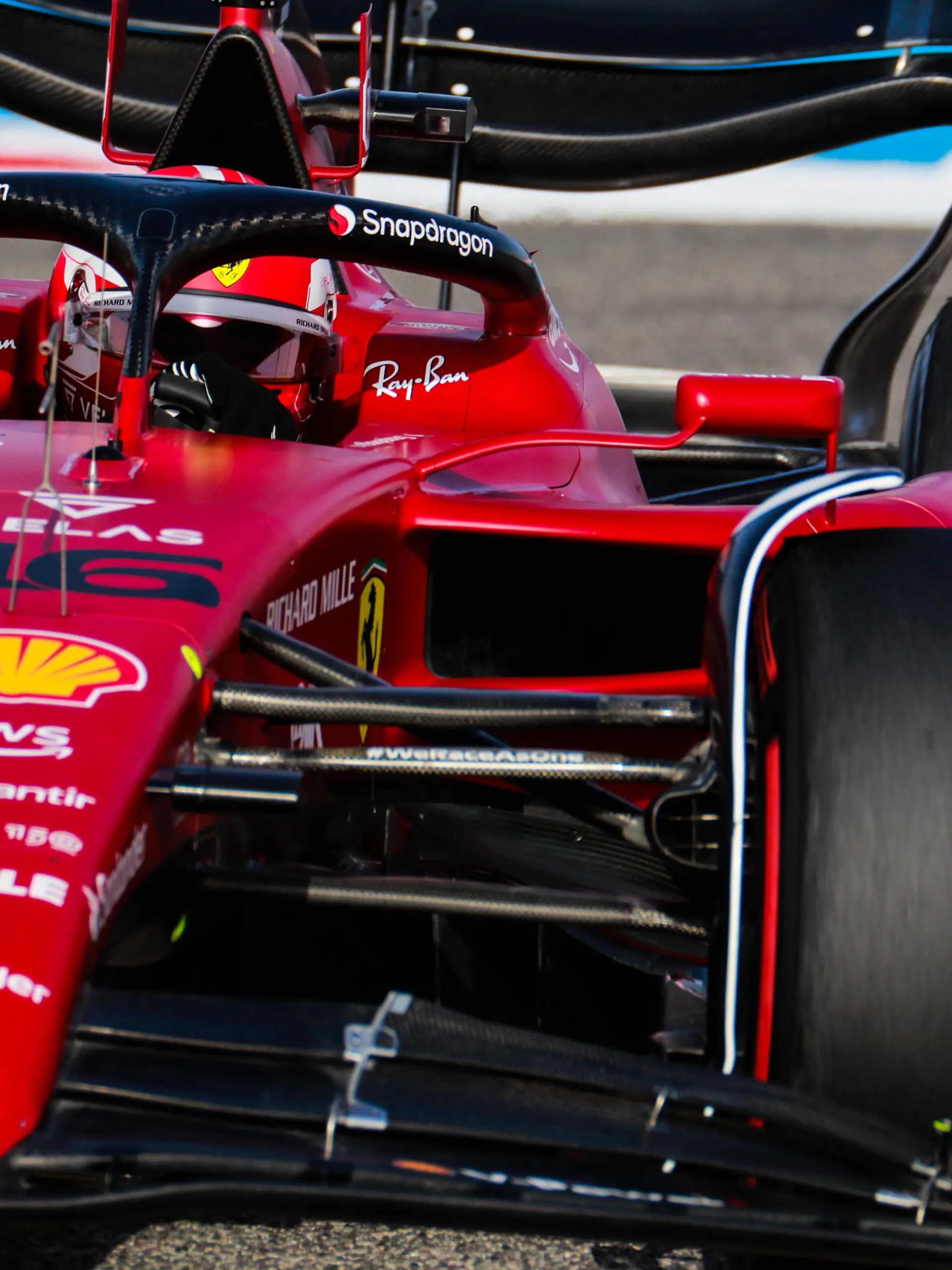  Formula 1 2022: Bahrain GP BAHRAIN INTERNATIONAL CIRCUIT, BAHRAIN - MARCH 19: Charles Leclerc, Ferrari F1-75 during the Bahrain GP at Bahrain International Circuit on Saturday March 19, 2022 in Sakhir, Bahrain. Photo by Steven Tee / LAT Images Images PUBLICATIONxINxGERxSUIxAUTxHUNxONLY GP2201_140342_1ST5636