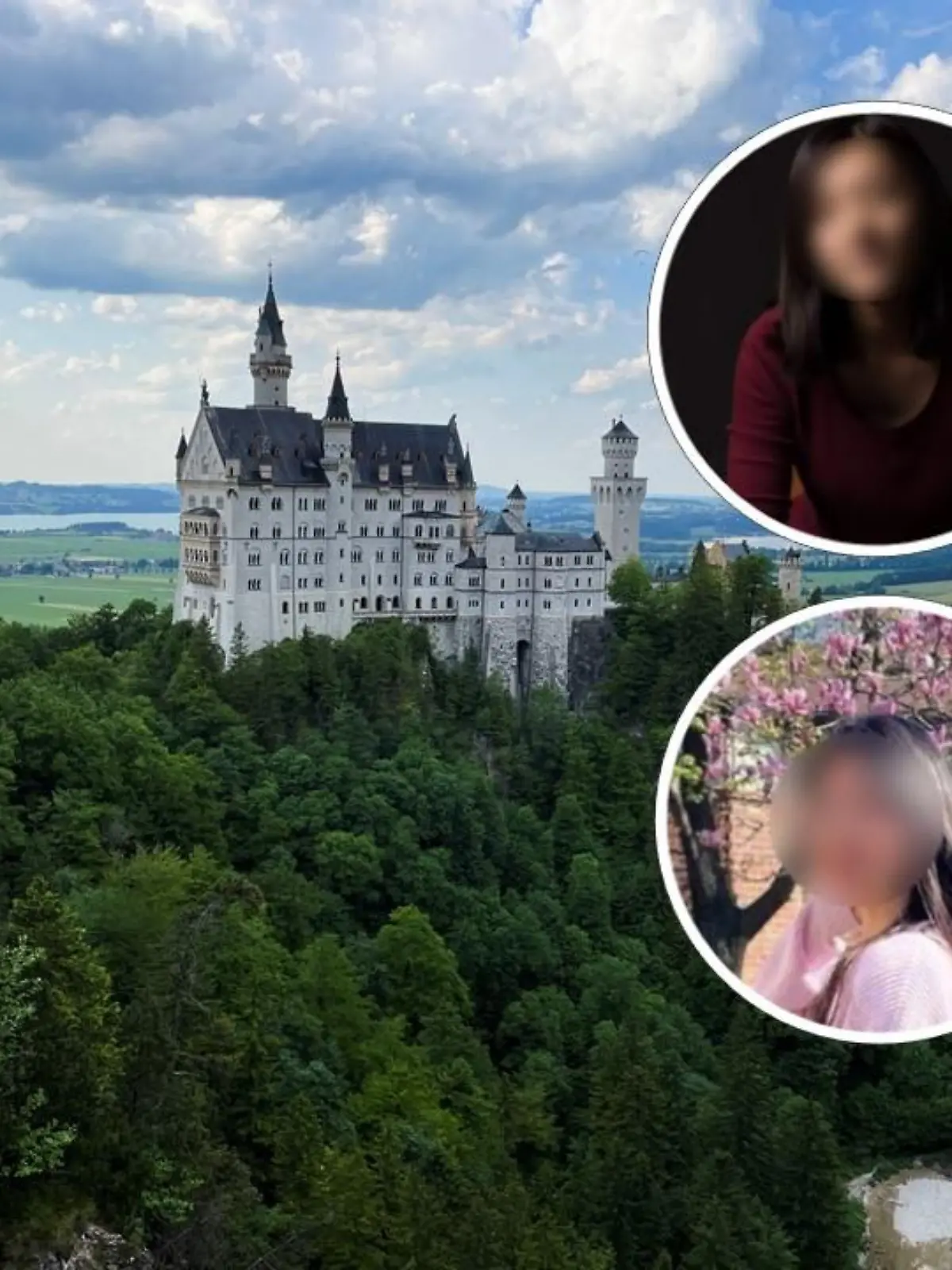 Eva und Kelsey sind die Opfer von Neuschwanstein