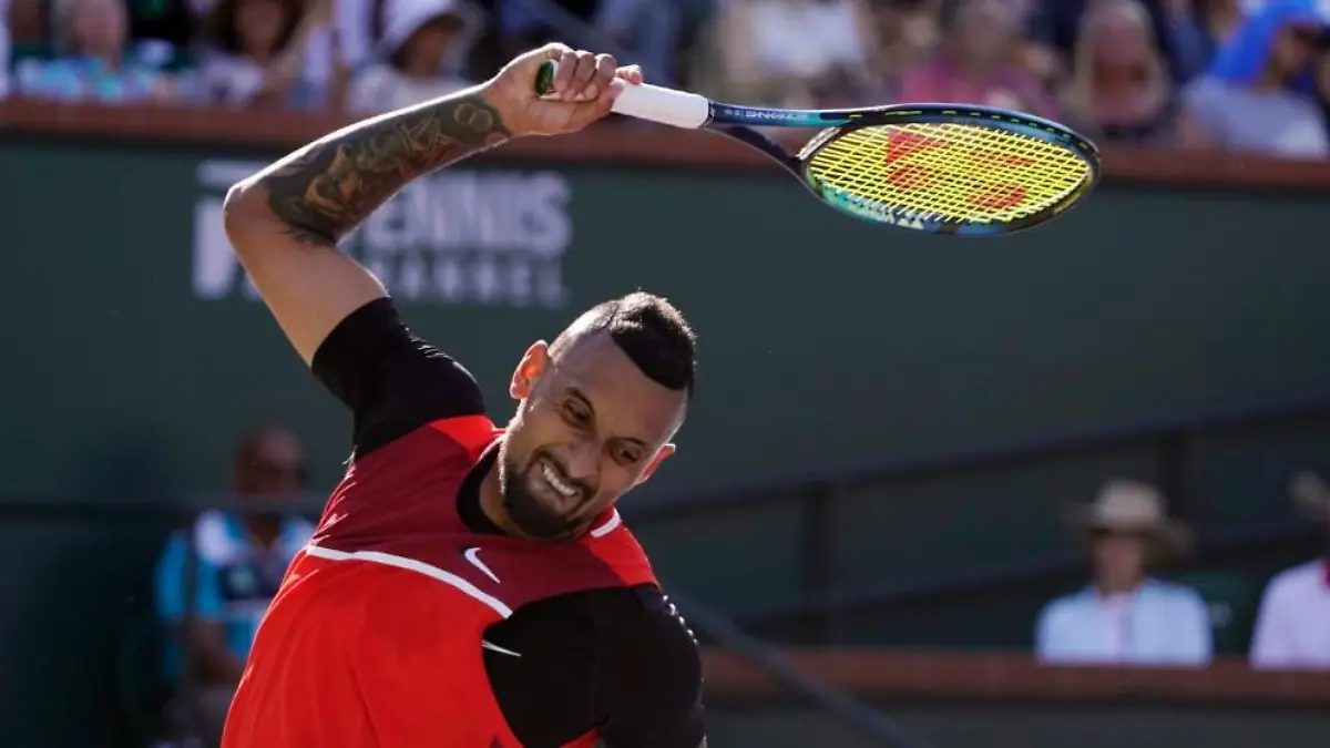 Nick Kyrgios hat seinem Ruf alle Ehre gemacht.