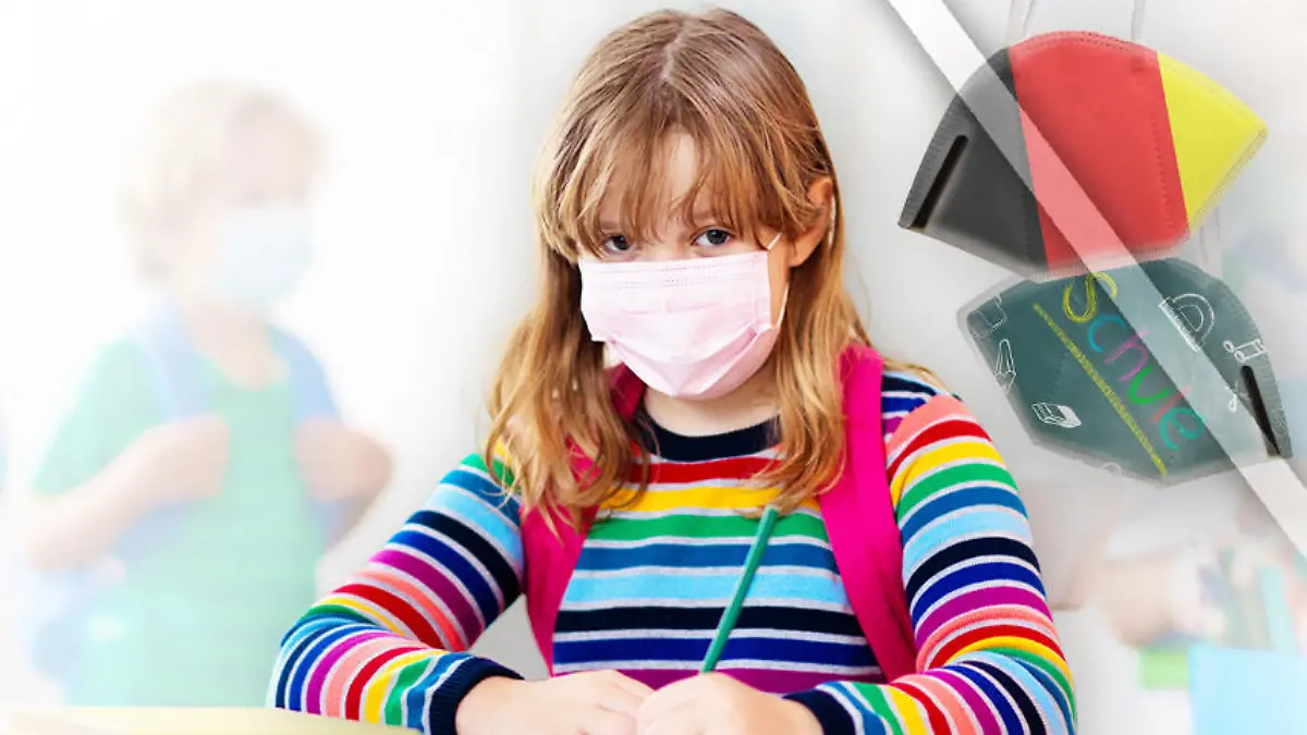 GO-PANO CORONA Maskenpflich wegfall in Schulen Schueler Maske Klasse.jpg