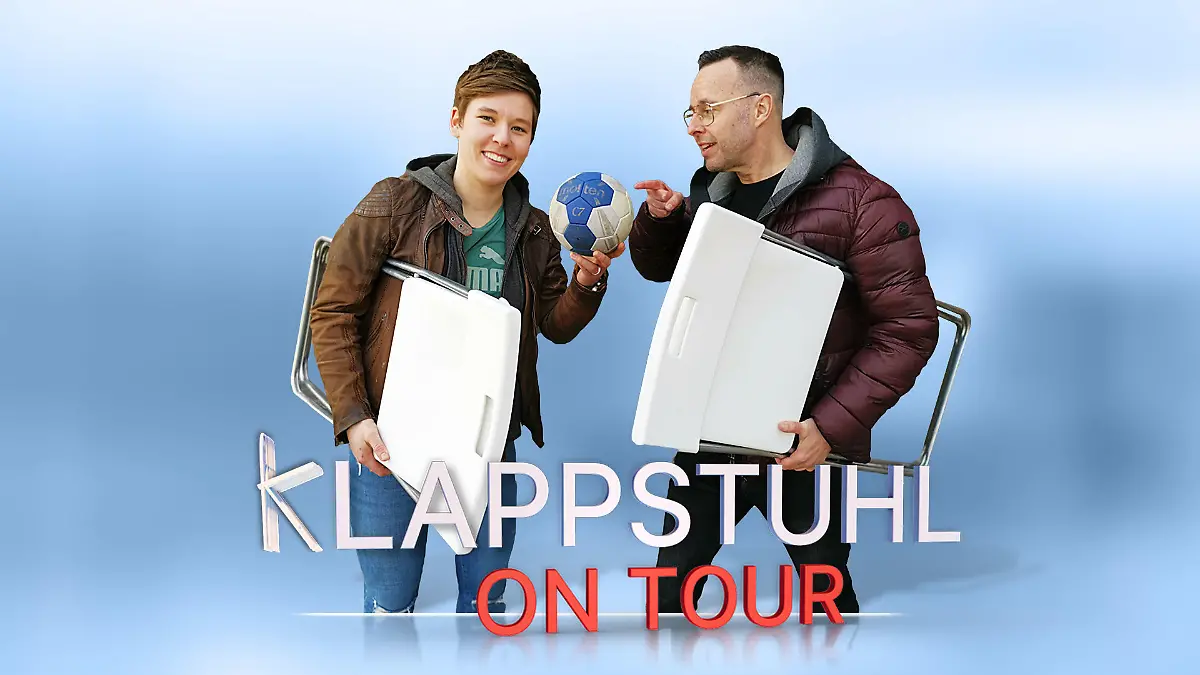 Till Quitmann trifft die Handballerin des Jahres Alina Grijs Klappstuhl on Tour