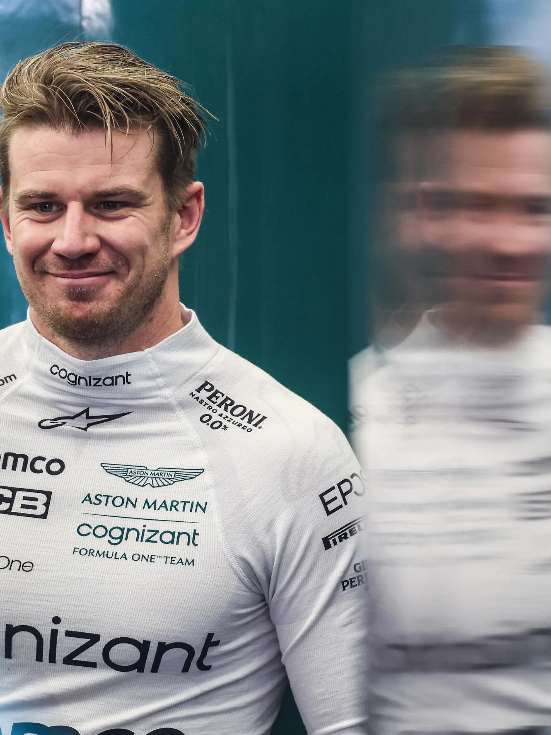  HULKENBERG Nico ger, Reserve Driver of Aston Martin F1 Team, portrait during the Formula 1 Gulf Air Bahrain Grand Prix 2022, 1st round of the 2022 FIA Formula One World Championship, WM, Weltmeisterschaft on the Bahrain International Circuit, from March 18 to 20, 2022 in Sakhir, Bahrain - F1 - BAHRAIN GRAND PRIX 2022 DPPI/Panoramic PUBLICATIONxNOTxINxFRAxITAxBEL G00D6242