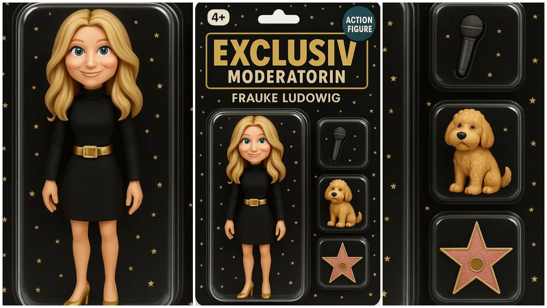 Frauke Ludowig als Action-Figur