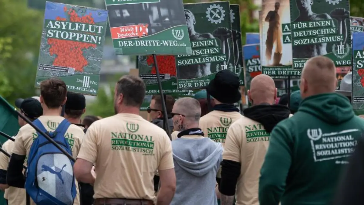 Neonazi-Aufmarsch in Plauen