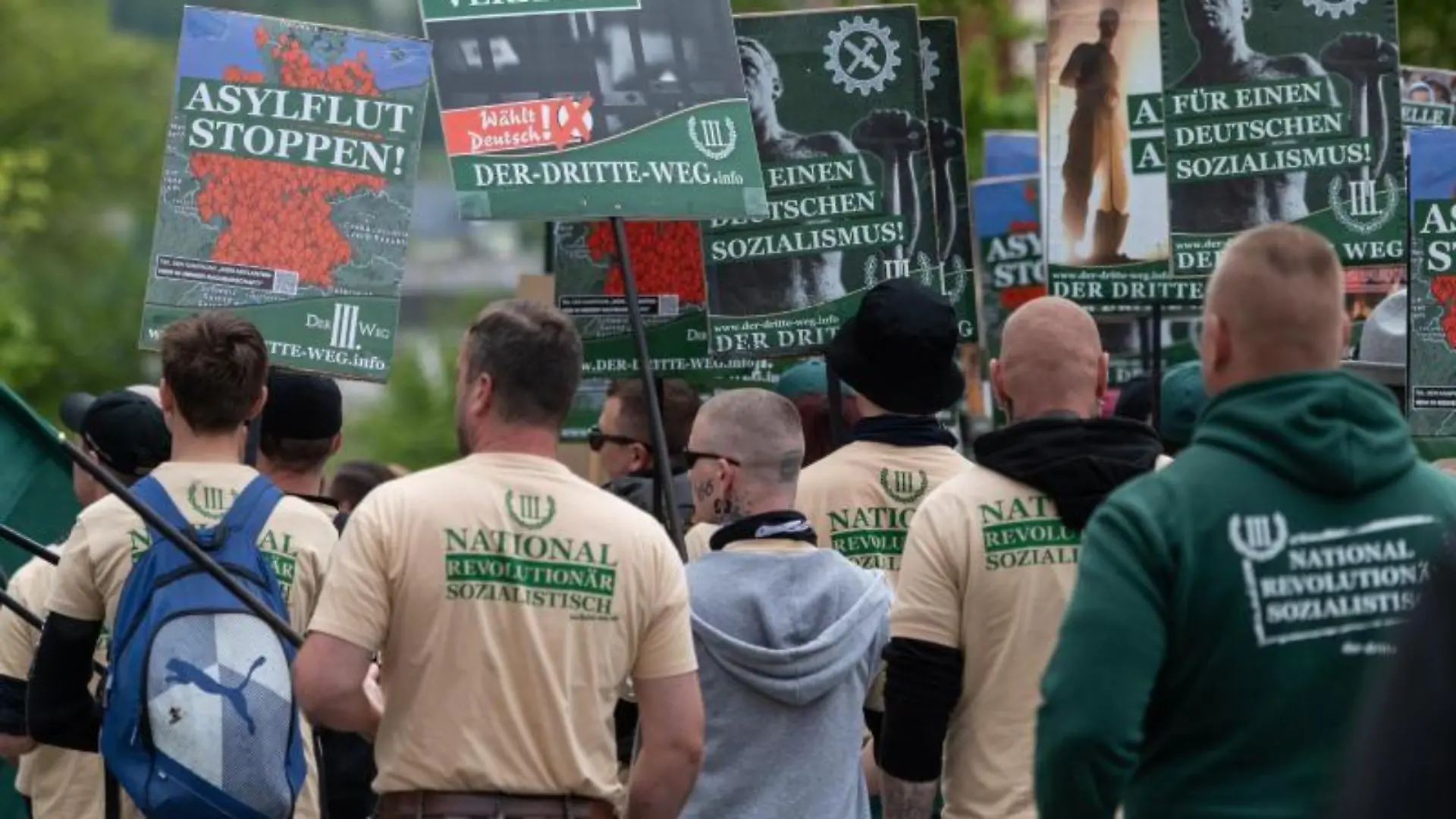 Neonazi-Aufmarsch in Plauen