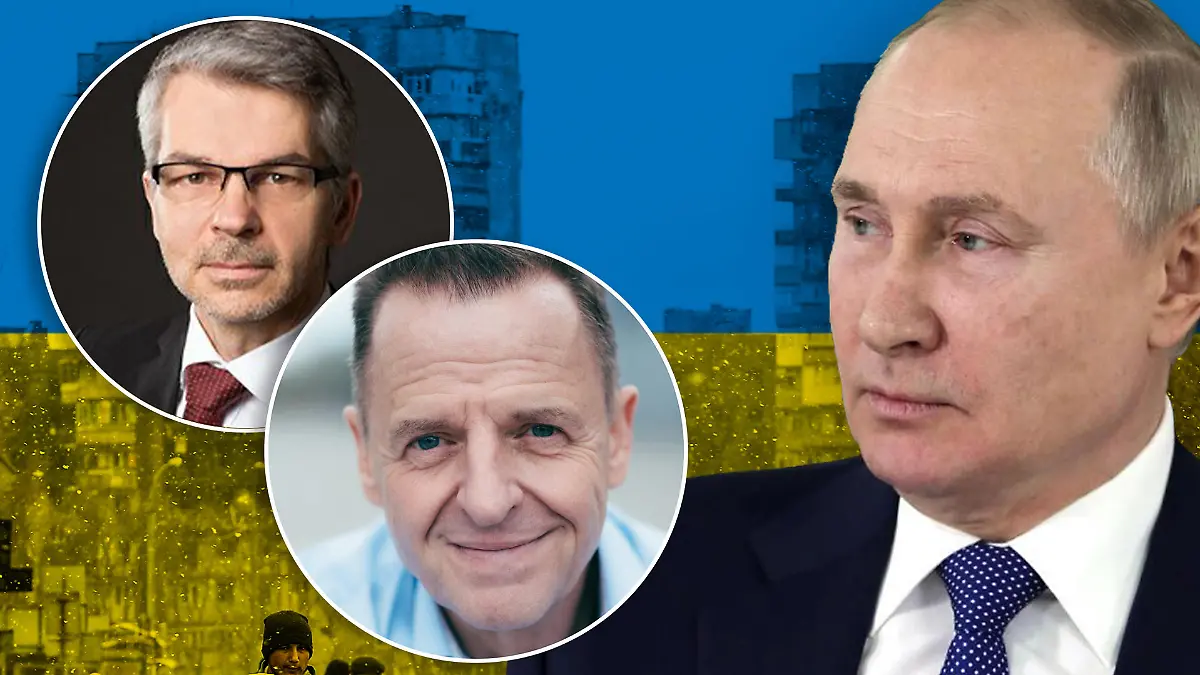 Therapeut Christian Lüdke und Militärexperte Tony Masala über Wladimir Putin.