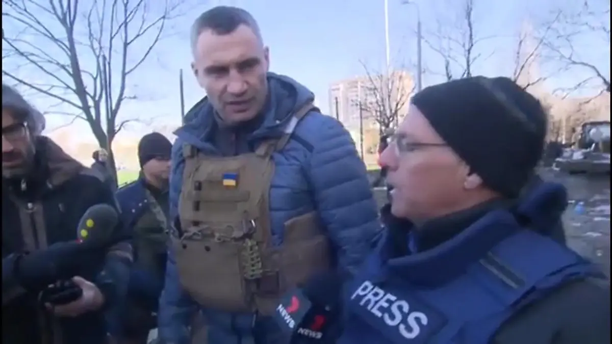 "Bullshit!" Bei dieser Frage platzt Klitschko der Kragen Reaktion auf Putin