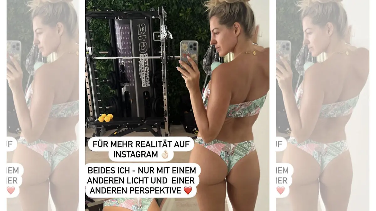 Sarah Harrsion zeigt ihre Cellulite auf Instagram