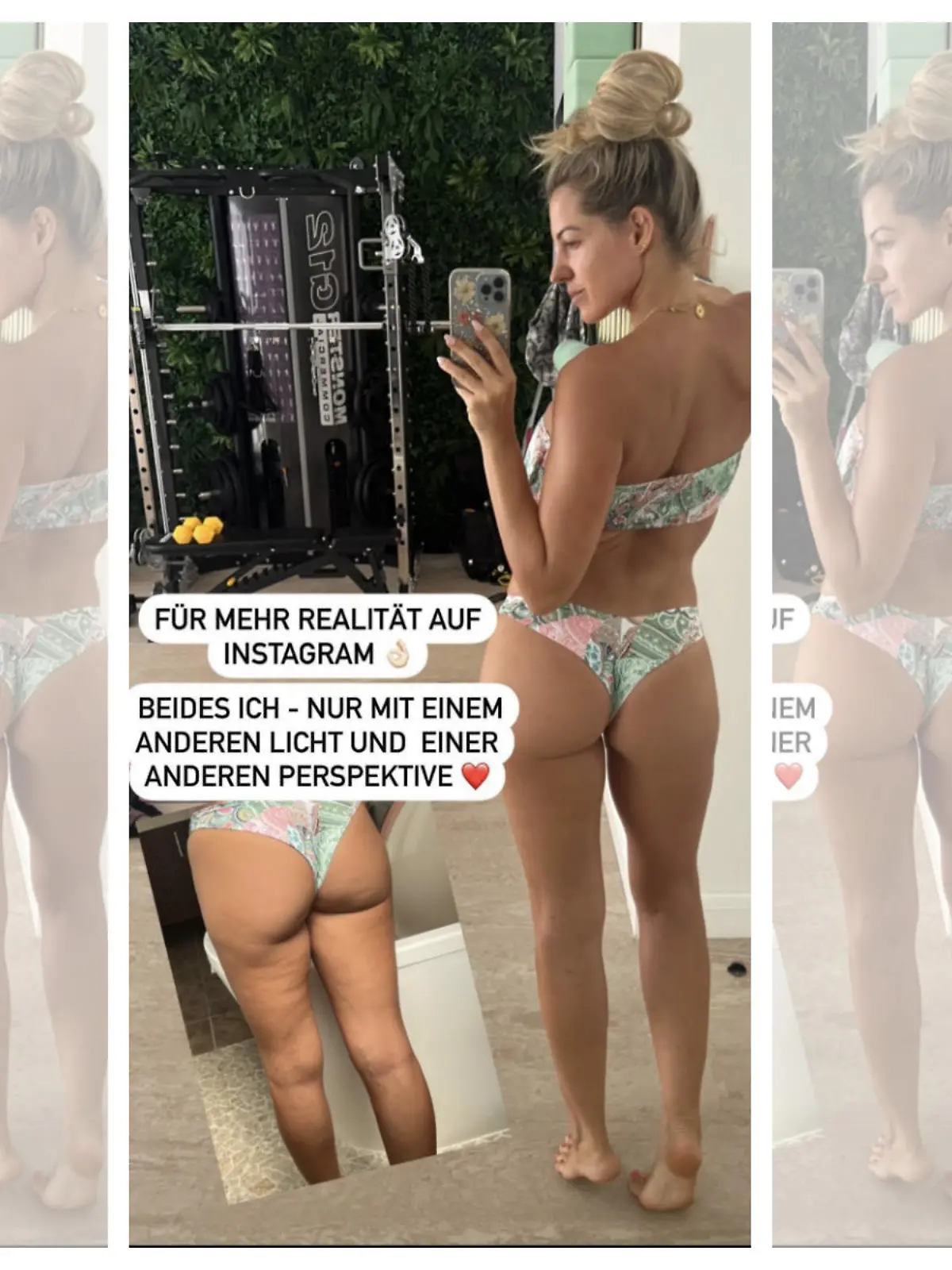 Sarah Harrsion zeigt ihre Cellulite auf Instagram