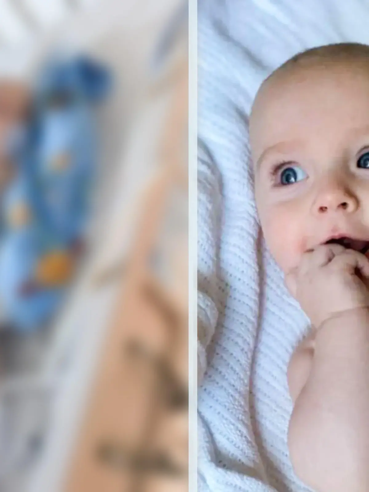 Der kleine Sam im Krankenhaus.