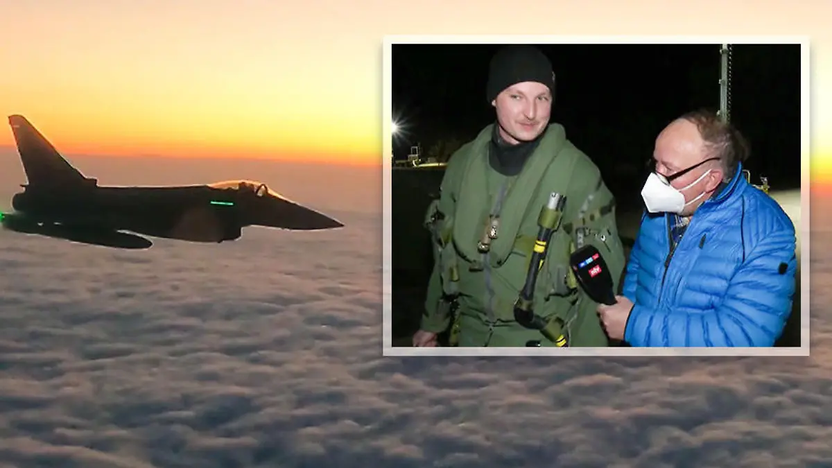 RTL-Reporter Uli Klose besucht Eurofighter-Piloten an der Nato-Außengrenze in Rumänien