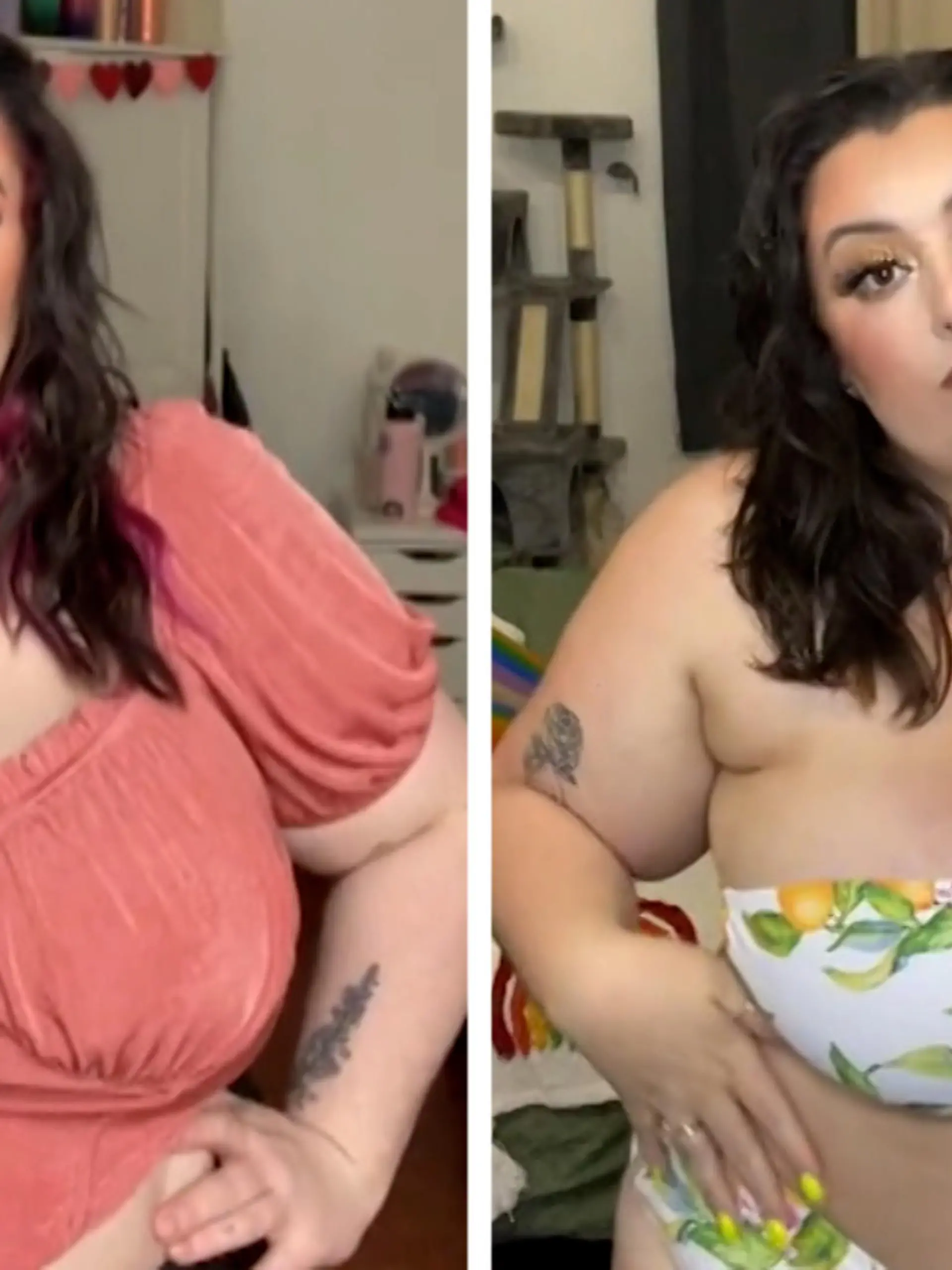 Meagan Senior trägt Große XXL und ist sichtlich stolz auf ihren Körper. Am liebsten zeigt sich die 26-Jährige im Bikini und bekommt seitdem sie zu ihren Maßen steht, mehr Komplimente denn je.
