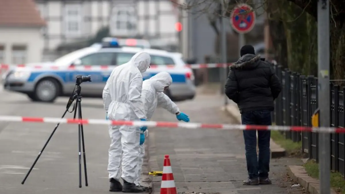Spurensicherung am Tatort