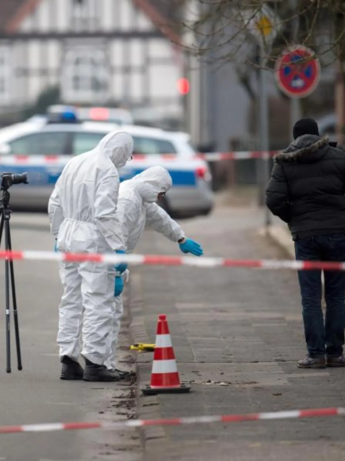 Spurensicherung am Tatort