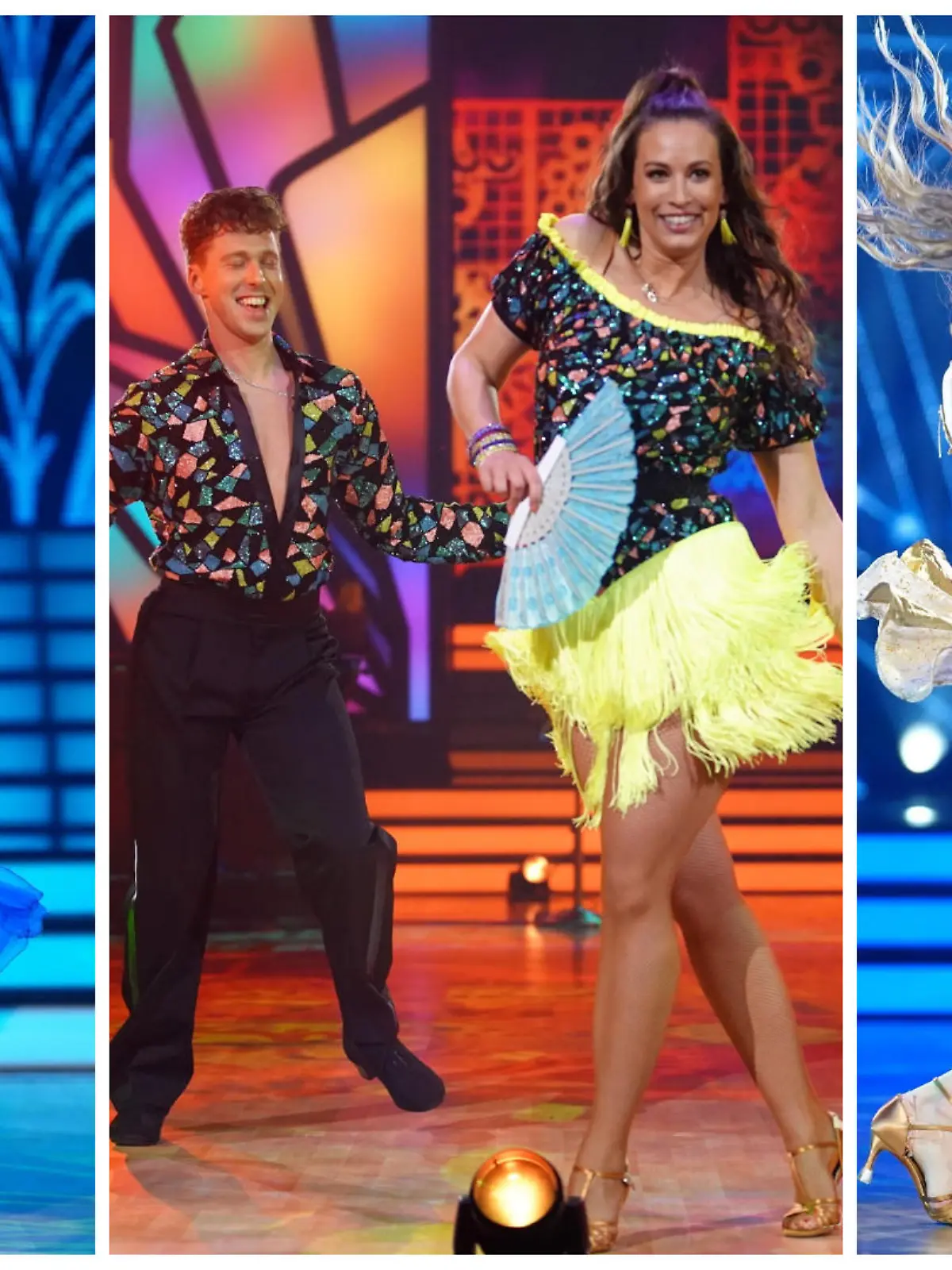 Timur Ülker, Caroline Bosbach und Lilly zu Sayn-Wittgenstein-Berleburg sind heiß auf die vierte "Let's Dance"-Show