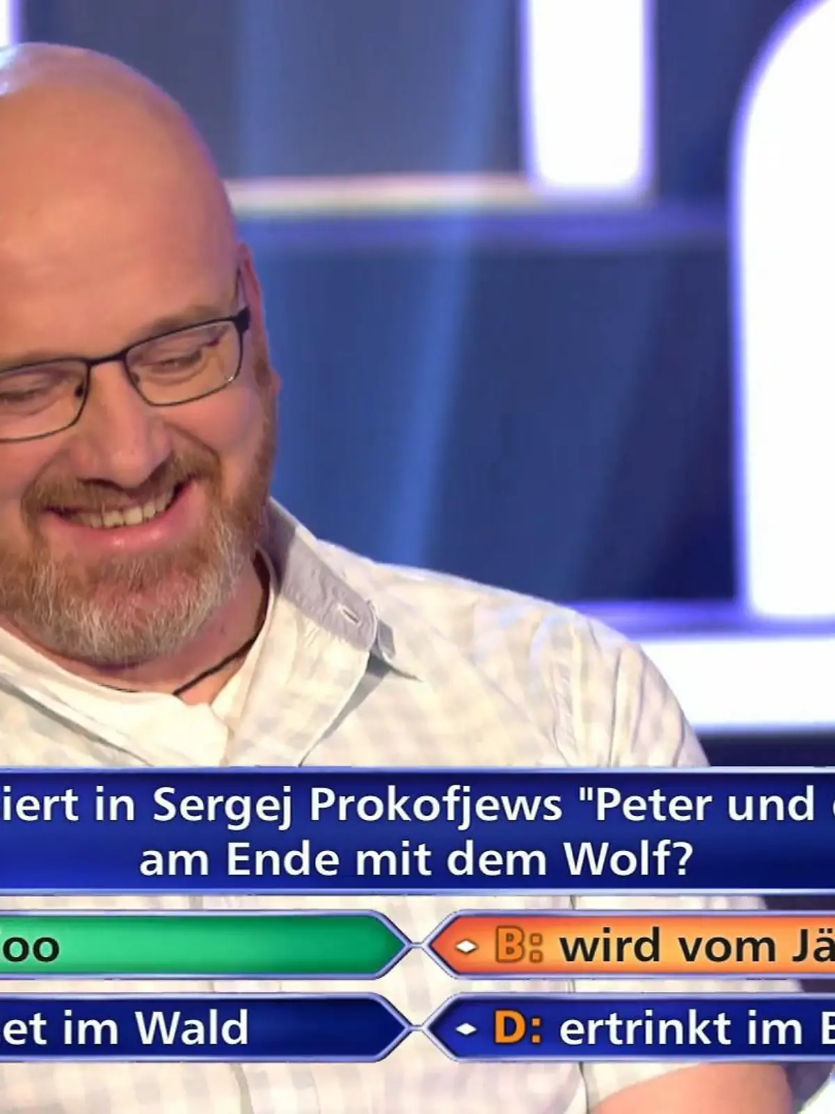 "Wer wird Millionär?"-Kandidat Peter Gaschko holt 16.000 Euro für sein Herzensprojekt