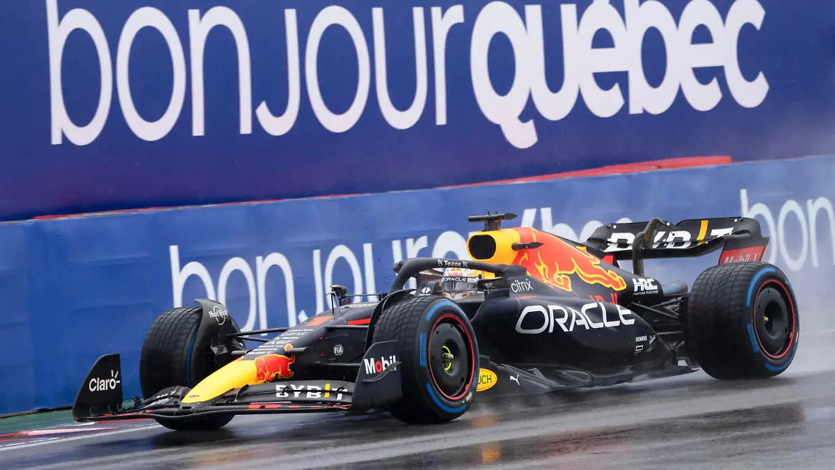 ARCHIV - 18.06.2022, Kanada, Montreal: Motorsport: Formel-1-Weltmeisterschaft, Grand Prix von Kanada, 3. Freies Training: Max Verstappen aus den Niederlanden vom Team Red Bull in Aktion. Verstappen gewann im Vorjahr das Rennen, auch diesmal ist er in Montreal wieder Favorit. (zu dpa: «Das muss man zum Großen Preis von Kanada wissen») Foto: Ryan Remiorz/The Canadian Press/AP/dpa +++ dpa-Bildfunk +++