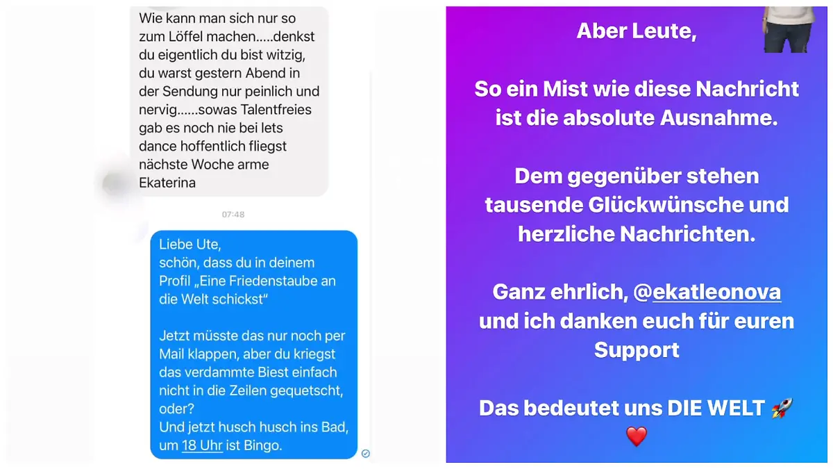 Auf Instagram teilt Bastian hin und wieder Nachrichten, die ihn erreichen - auch gemeine. Doch zum Glück ist das nur ein kleiner Anteil, denn der Autor erhält auch großen Zuspruch seiner Fans.